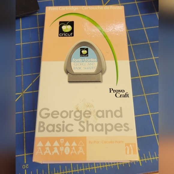 Cricut Cartridge George and Basic Shapes - Picture 1 of 4